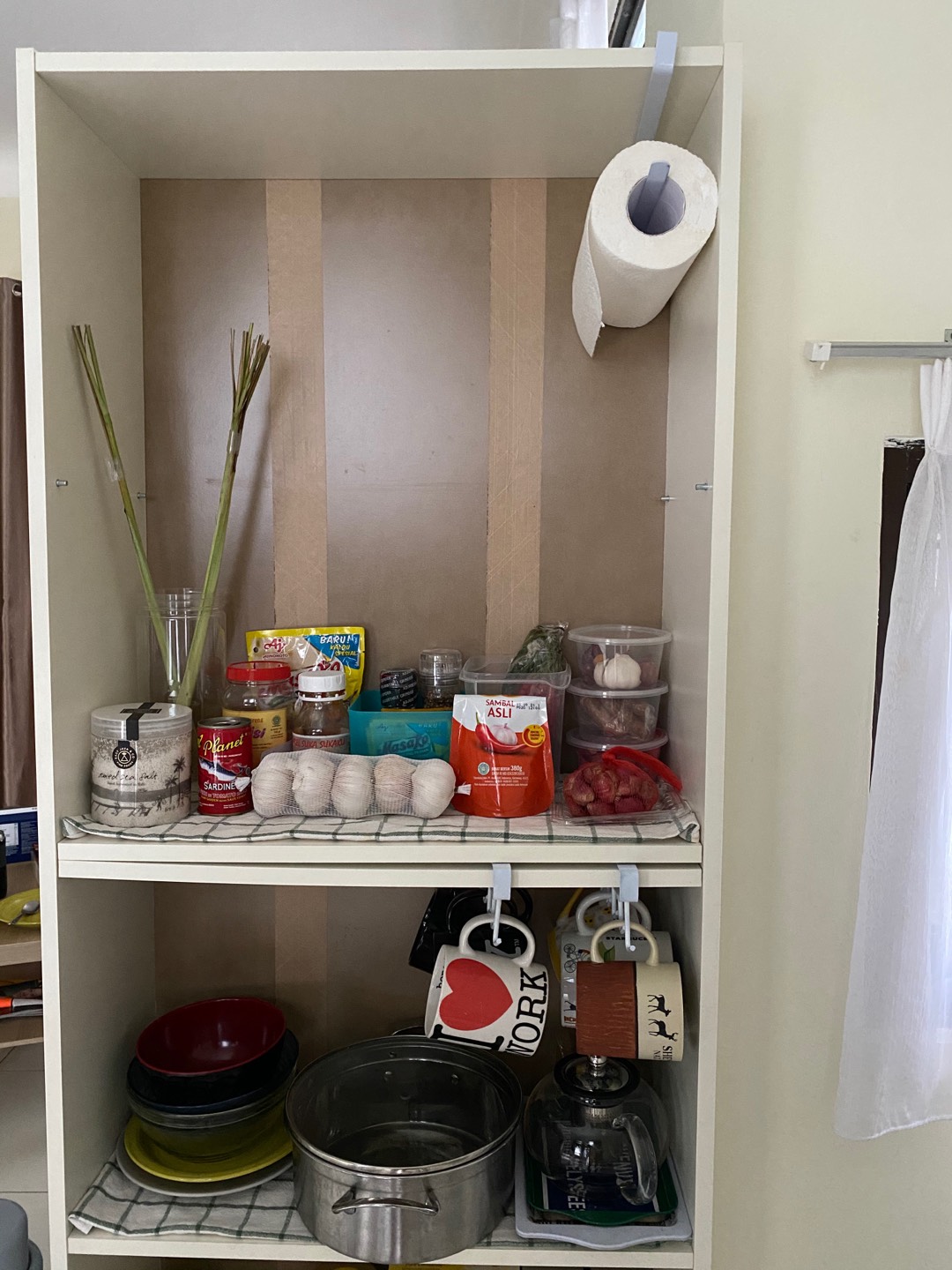 Cantolan Serbaguna Gantungan Alat Masak Dapur Organizer Pantree Rak Dinding