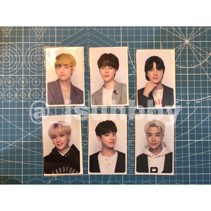 BTS PHOTOCARD DISPENSER PTD ON STAGE LV JUNGKOOK, TAEHYUNG, JIMIN, JHOPE, SUGA, JIN