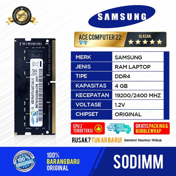 RAM SAMSUNG SODIMM DDR4 4GB PC 19200