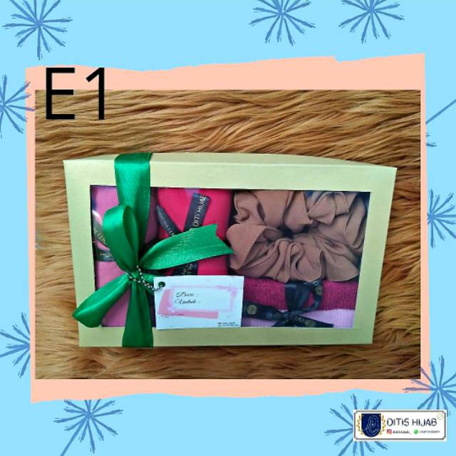 

GIFT BOX HIJAB | HAMPERS | SOUVENIR | KADO