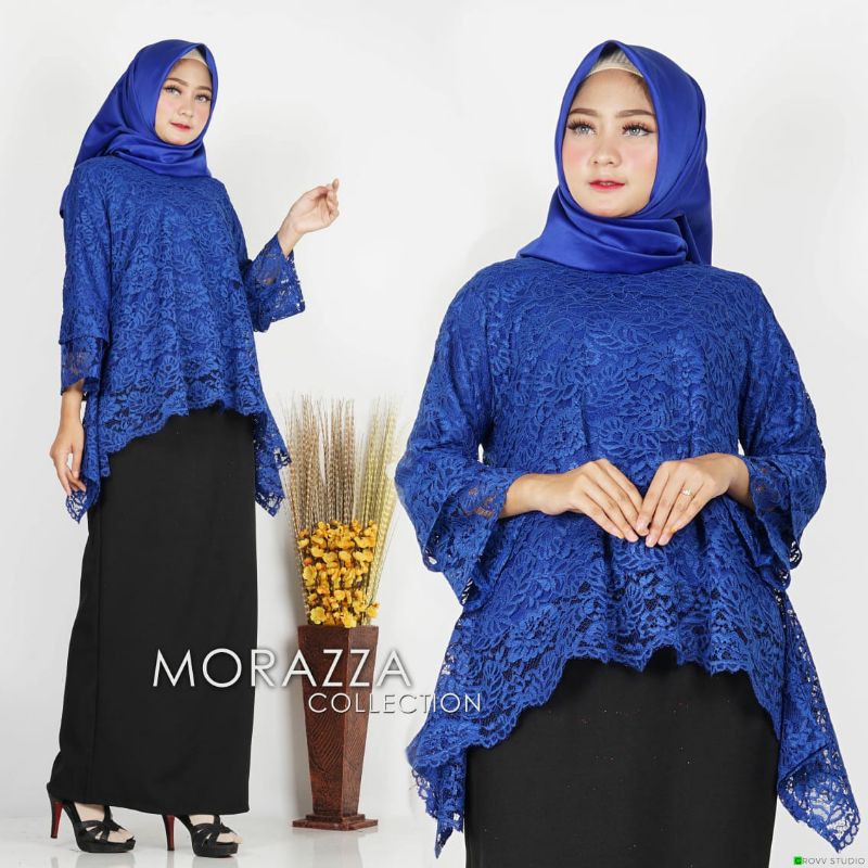 Kebaya modern kebaya remaja blouse rinjani bahan brukat premium bertulang favorit