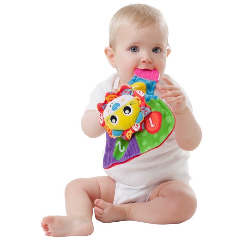 PLAYGRO LOOPY BALLOON TEETHING BLANKIE/TEETHER BAYI/MAINAN GIGITAN BAYI