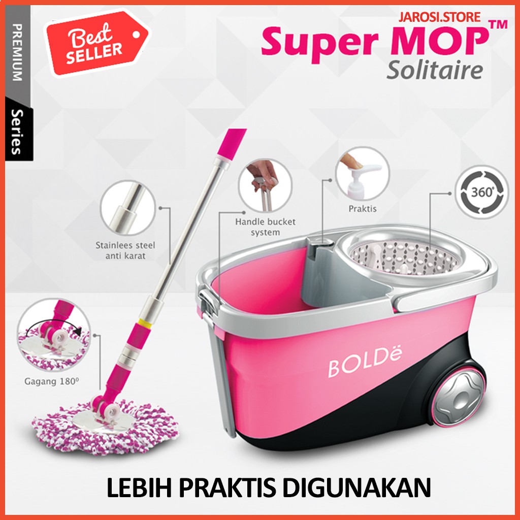 Alat Pel Bolde Cleaning Jendela Kebersihan G2g2 Murah Super Mop Grosir Rumah Tangga Lantai Bersih