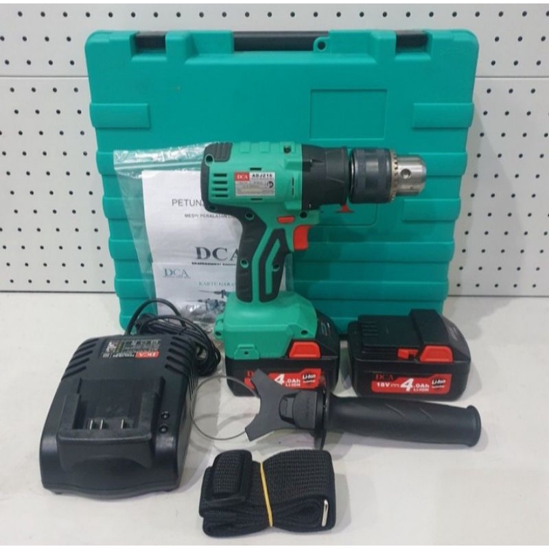 Mesin Bor cordless dca ADJZ16E - mesin Bor charger  dca