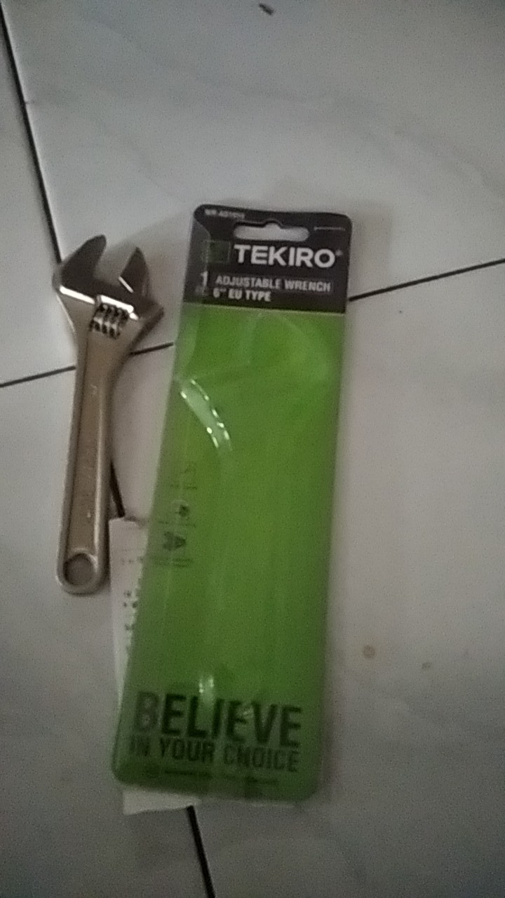 Tekiro Kunci Inggris 6inch Adjustable Wrench Original