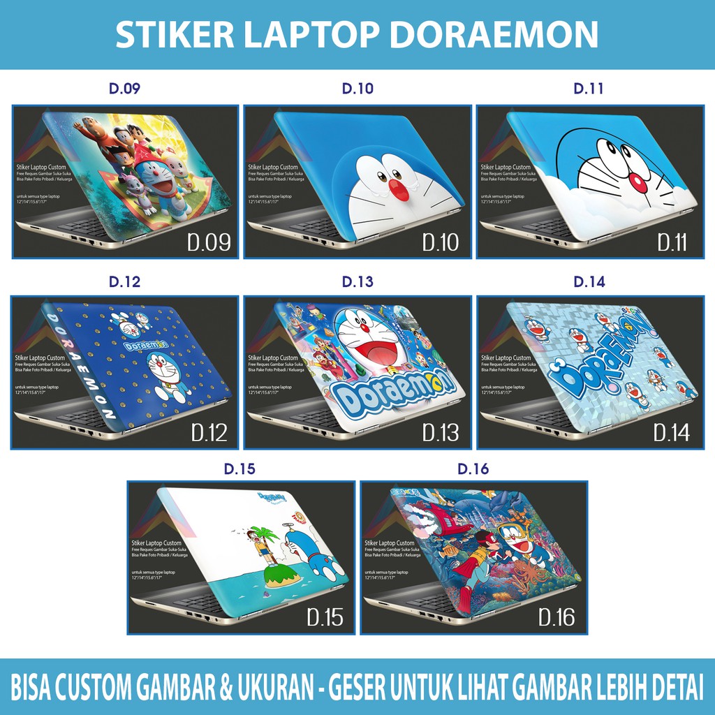  STIKER LAPTOP DORAEMON  Shopee Indonesia