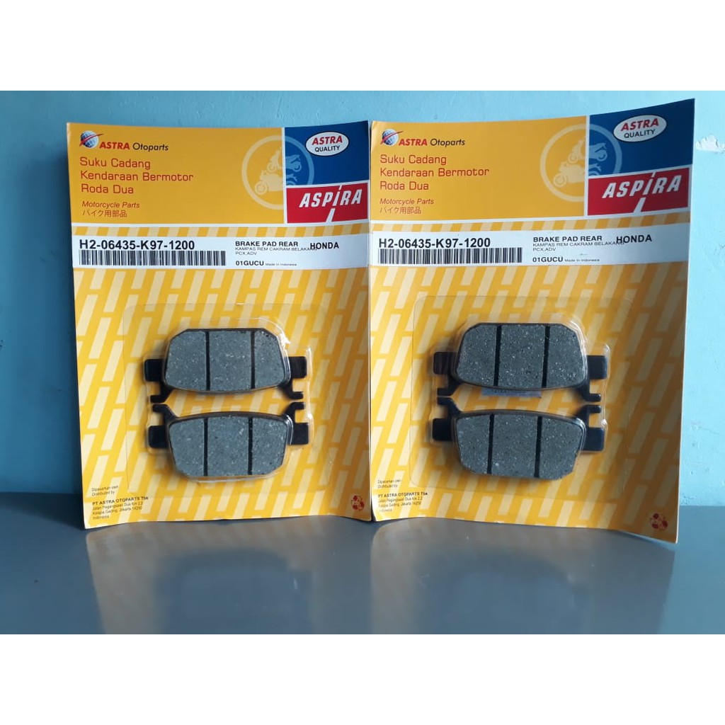 KAMPAS REM CAKRAM BELAKANG PCX, ADV (ASPIRA)