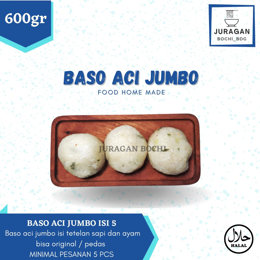

BASO ACI JUMBO ISI TETELAN SAPI DAN AYAM ISI 5PCS