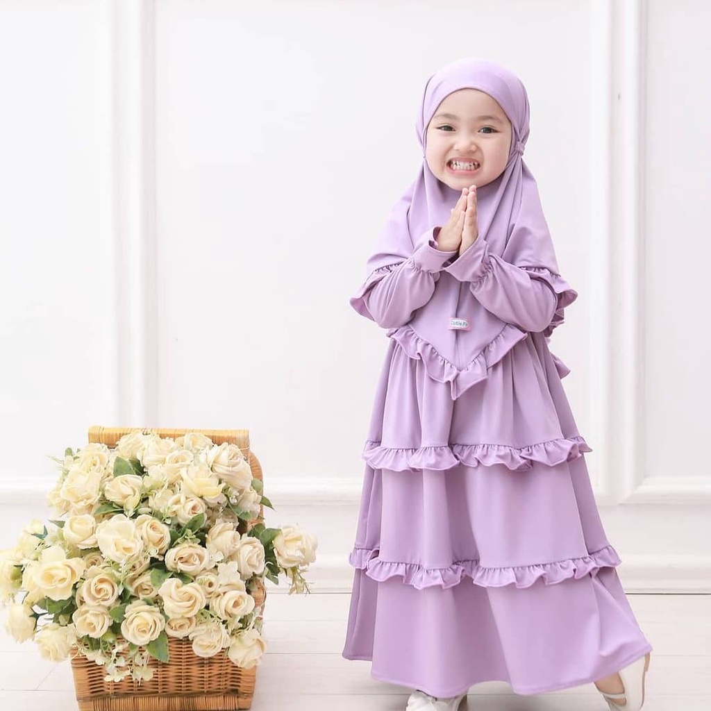 Murah Gamis anak susun/ gamis anak / gamis anak terbaru / gamis anak perempuan /