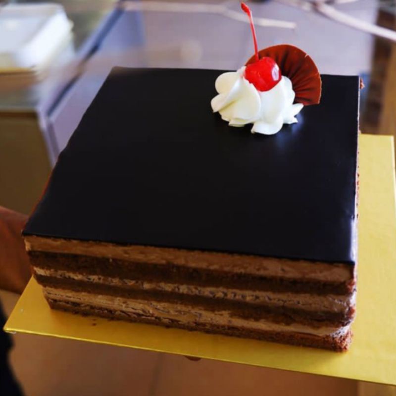 

Kue ulang tahun /Kue Enak OPERA CAKE - Birthday Cake / Kue Ulang Tahun Ultah (15 cm)