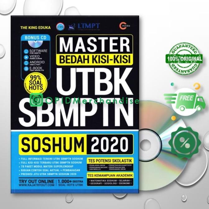 

Buku Master Bedah Kisi-Kisi UTBK SBMPTN Soshum 2020, Cmedia