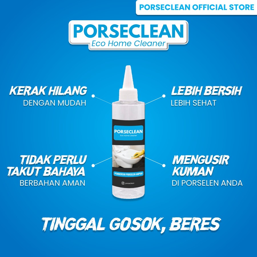 Pembersih Porselen Keramik Kamar Mandi