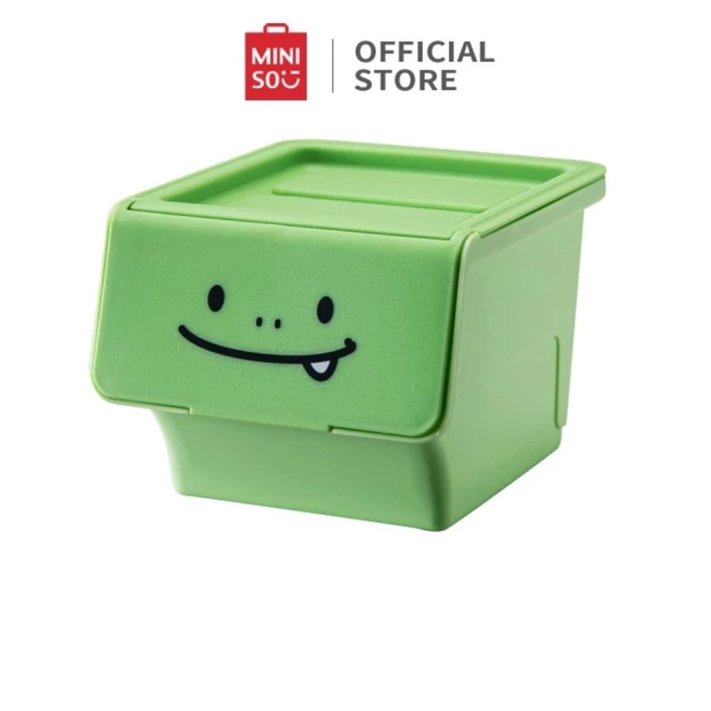 MINISO Kotak Penyimpanan kecil dengan Tutup Storage Box with Lid Cosmetic Box Candy Bin