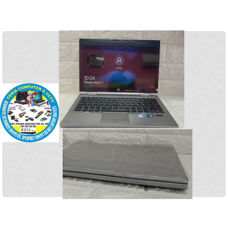 LAPTOP LEPTOP HP ELITEBOOK 2570P CORE i7 GEN3 4GB RAM 320GB BAGUS BERGARANSI MURAH PROMO