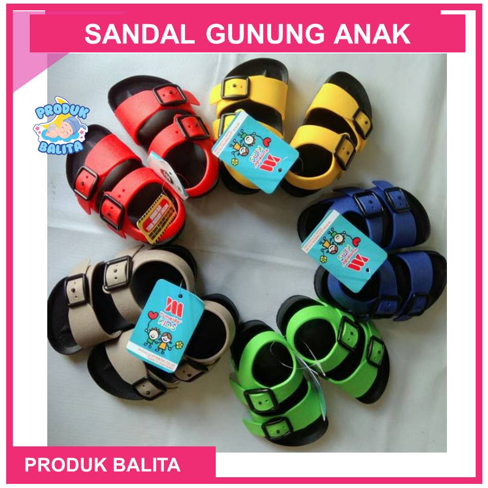 Sandal Anak Laki laki Karet Tali Belakang Dulux  Sandal Sepatu Gunung Anak Terlaris Termurah