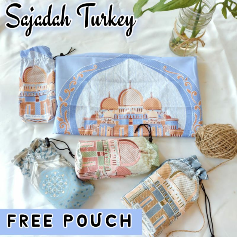 SAJADAH TRAVELING JUMBO / SAJADAH MURAH THR/ sajadah souvenir