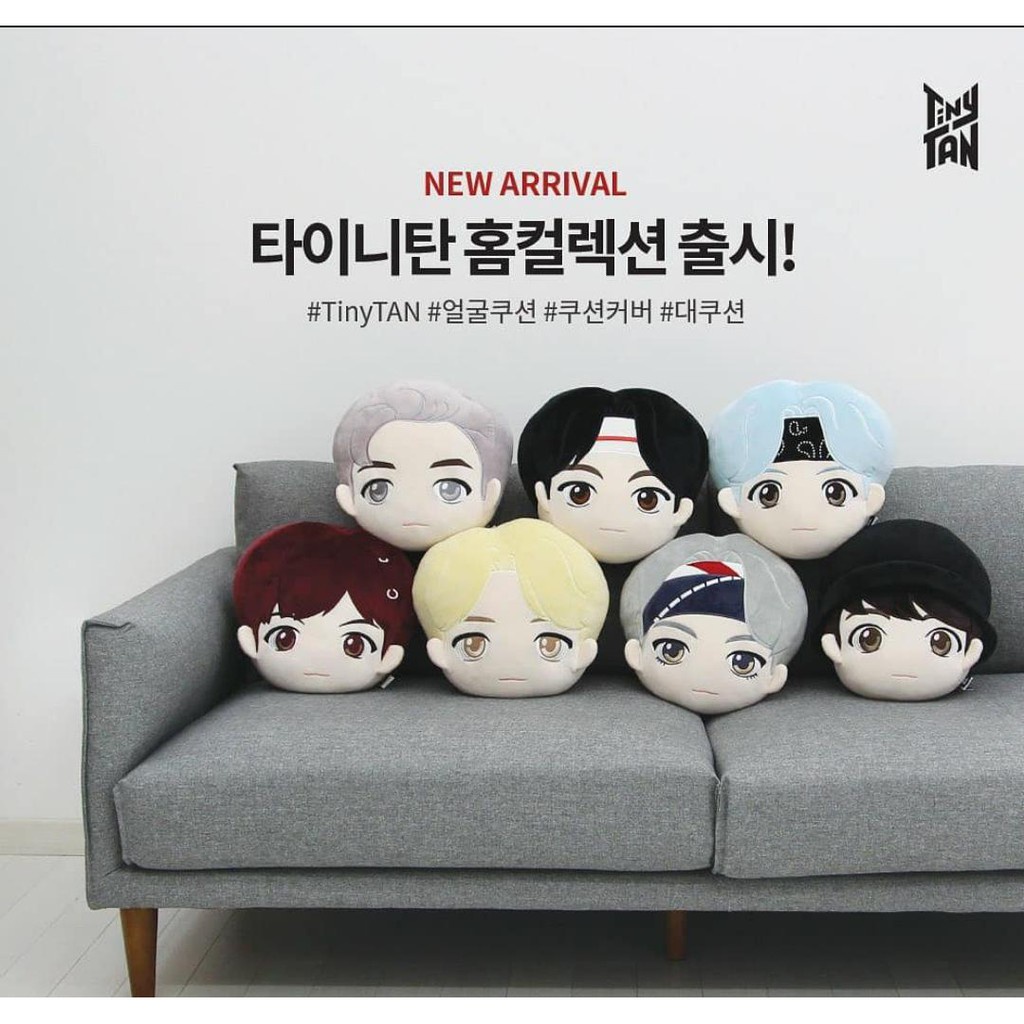 Bantal BTS BT21 Bantal Karakter Kpop Lucu dan Imut