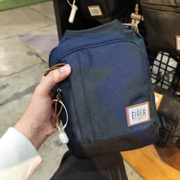 Tas Selempang EIGER1989 Roadtrip Legpack Bag 3L 91000 6680 Navy Original