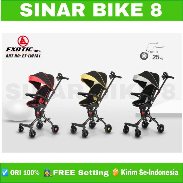 Magic Stroller EXOTIC ET LW 131 Kursi Putar Kereta Dorong Bayi