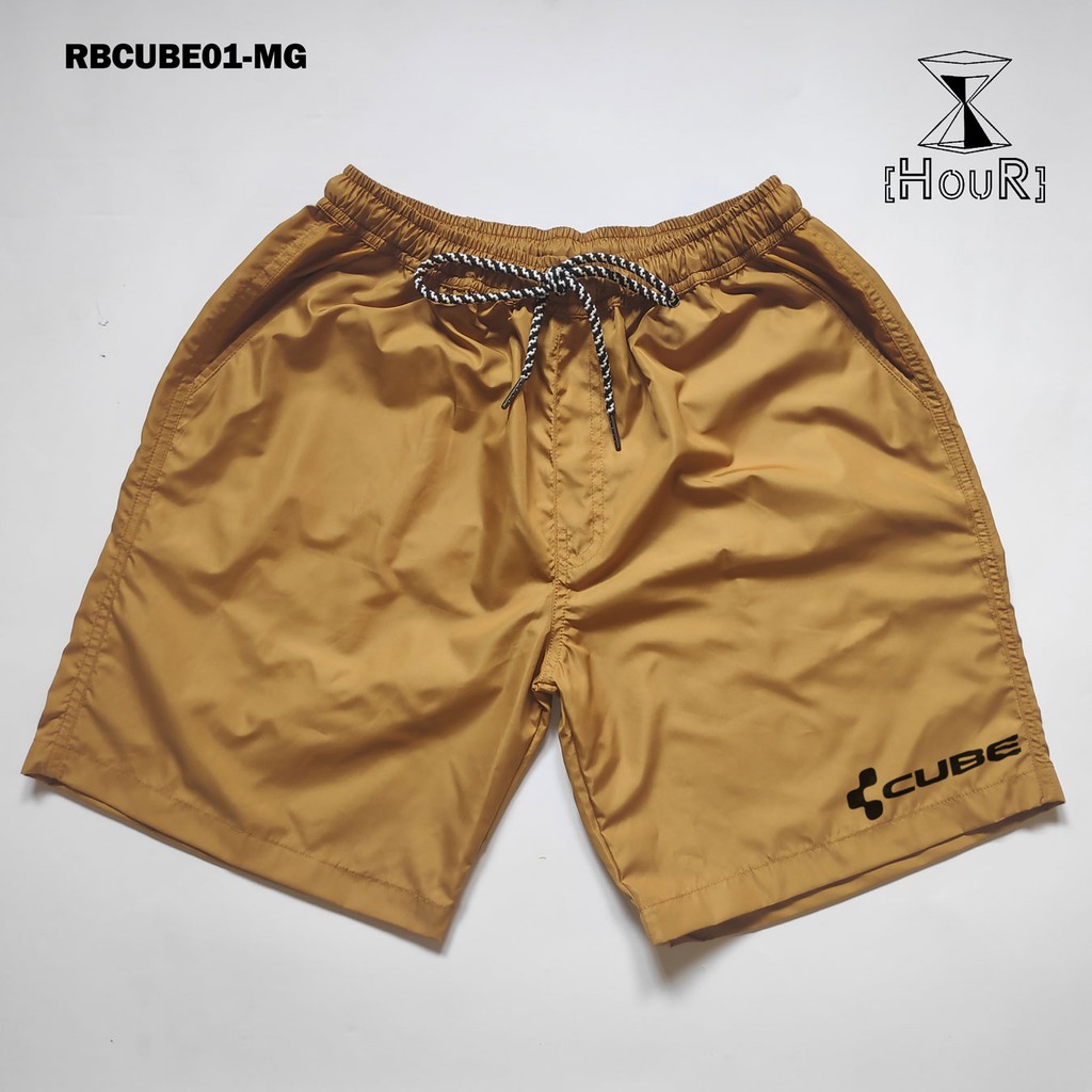 Celana Pantai Parasut Pria Sepeda Gowes Cube