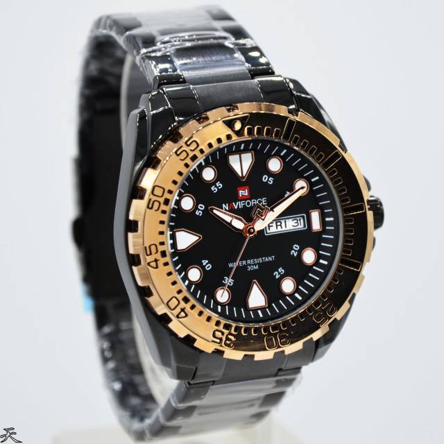 Jam Tangan Pria Naviforce Tanggal Hari NF9105 Garansi 1 Tahun