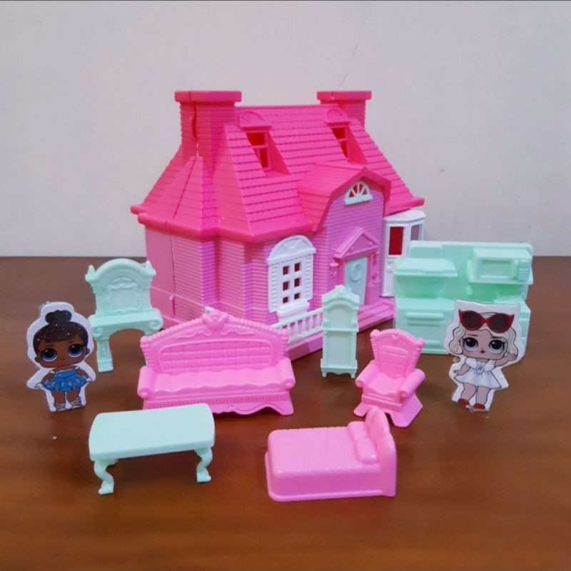 Mainan Anak - Mainan Rumah Mini My Happy Home LOL