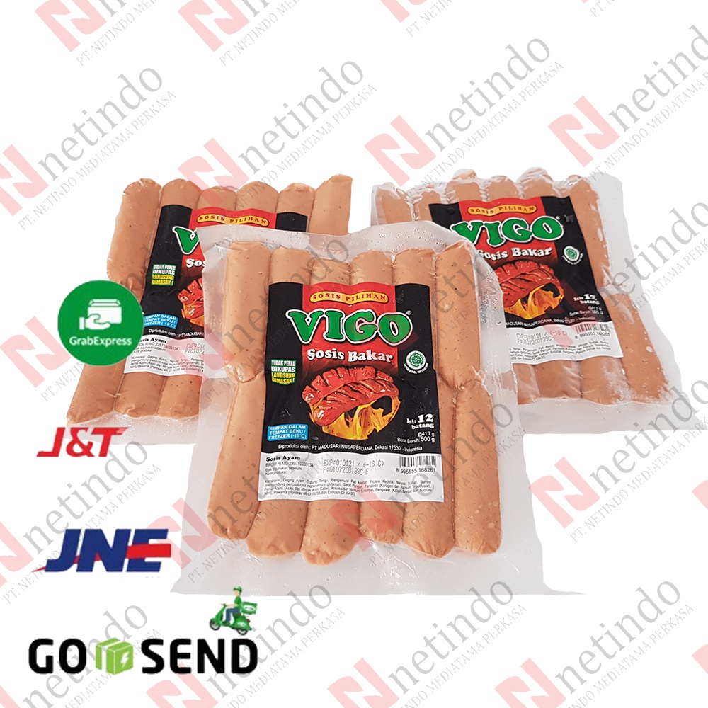 

Vigo Sosis Bakar Ayam/Sapi 500G