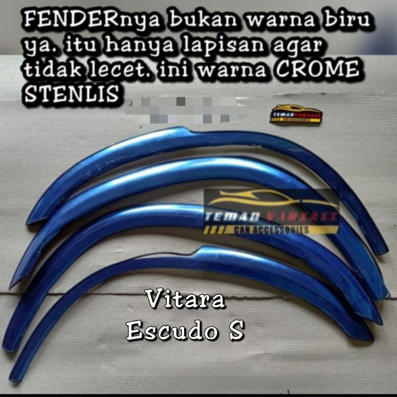 LIST LIS ATAS BAN FENDER TRIM MOBIL VITARA ESCUDO S
