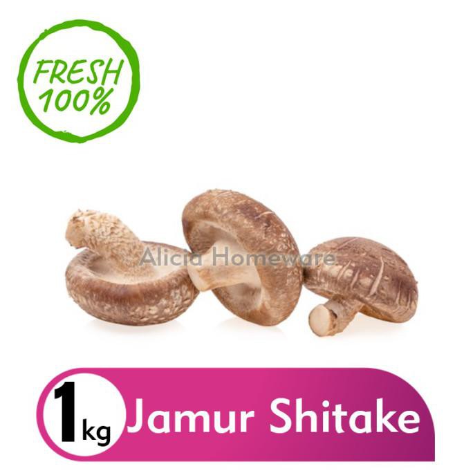 

TERMURAH Jamur Shitake Fresh (Khusus Luar Jabodetabek) Kode 1122