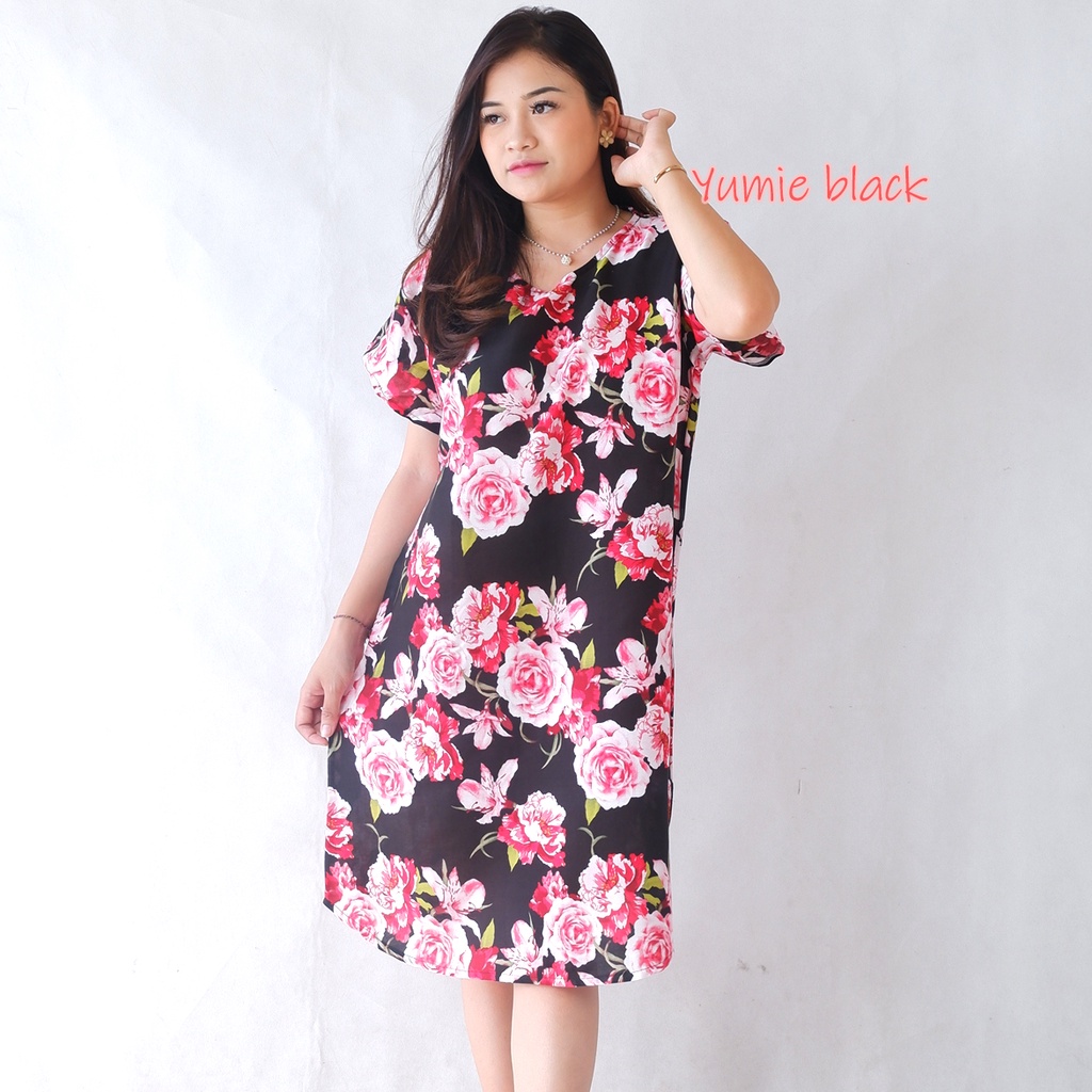 Daster Bali Dress Bali-DST YUMIE BLACK