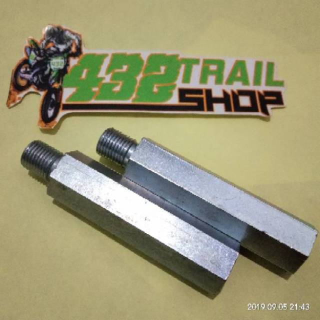 Peninggi dalam sambungan sulingan as shock upsidedown usd klx dtracker 150 new bf dan crf