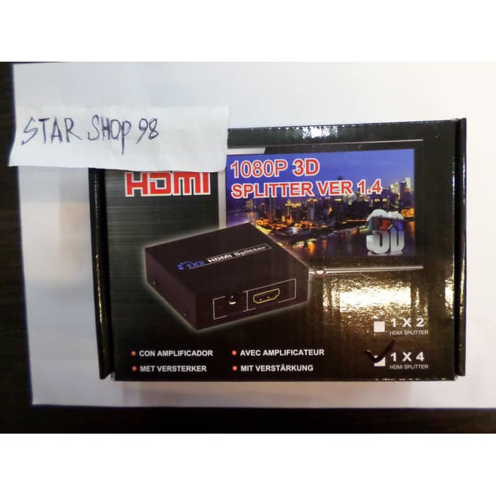 "Hdmi Splitter 4 Port"
