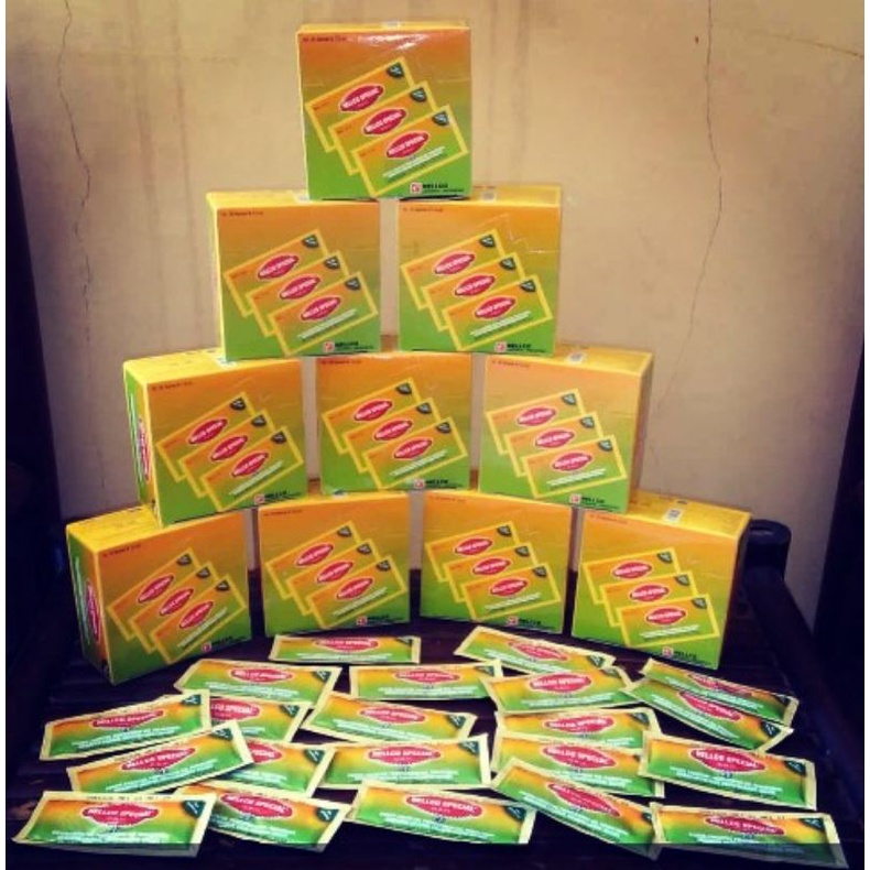 OBH obat batuk nellco PE menthol sachet @25 sachet