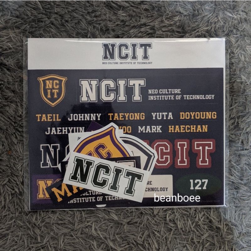 NCT127 Mark Removable Laptop Deco Sticker MD NCIT - Without PC