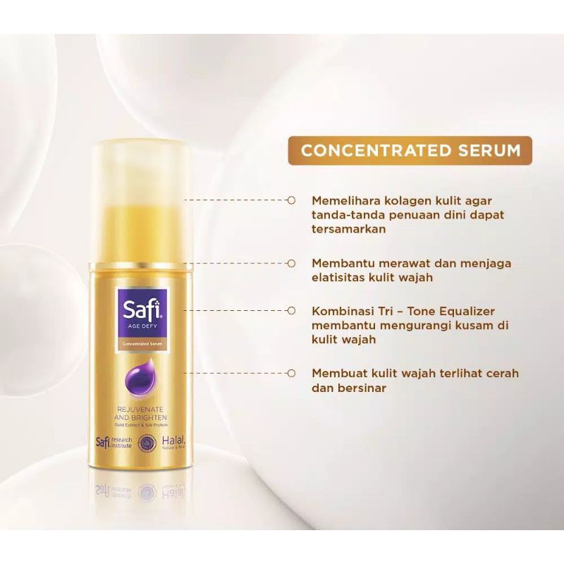 Safi age defy concetrated serum