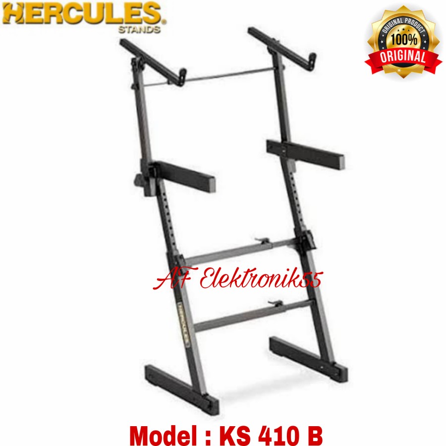 Jual Stand Keyboard Hercules KS410 B Double Original Shopee Indonesia