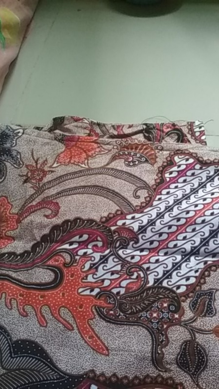 Gamis Batik Kombinasi Manggar Padi Sekar Cantik Kubis Kipas Daun Kupu Nadine Gendis Kawung Termurah