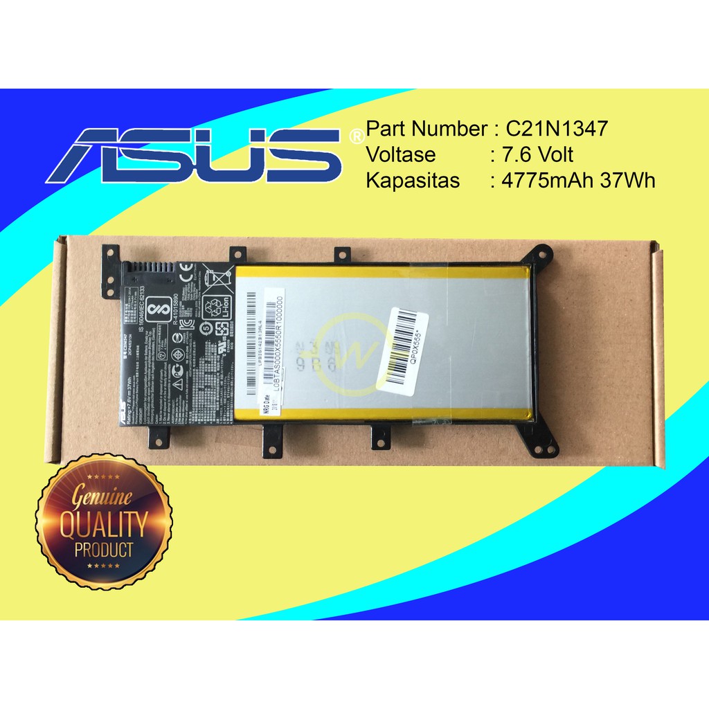 Asus x555d аккумулятор