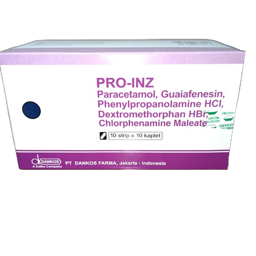 PRO INZ / obat demam, flu dan batuk / PRO-INZ