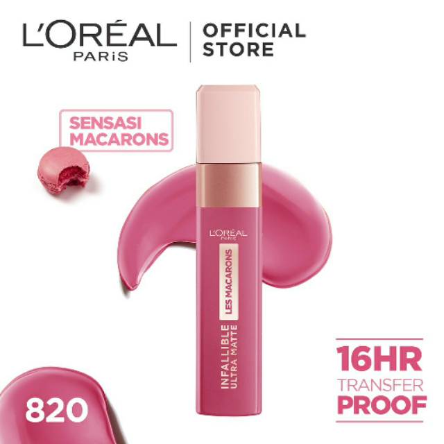 Loreal Infallible Ultra Matte Les Macarons