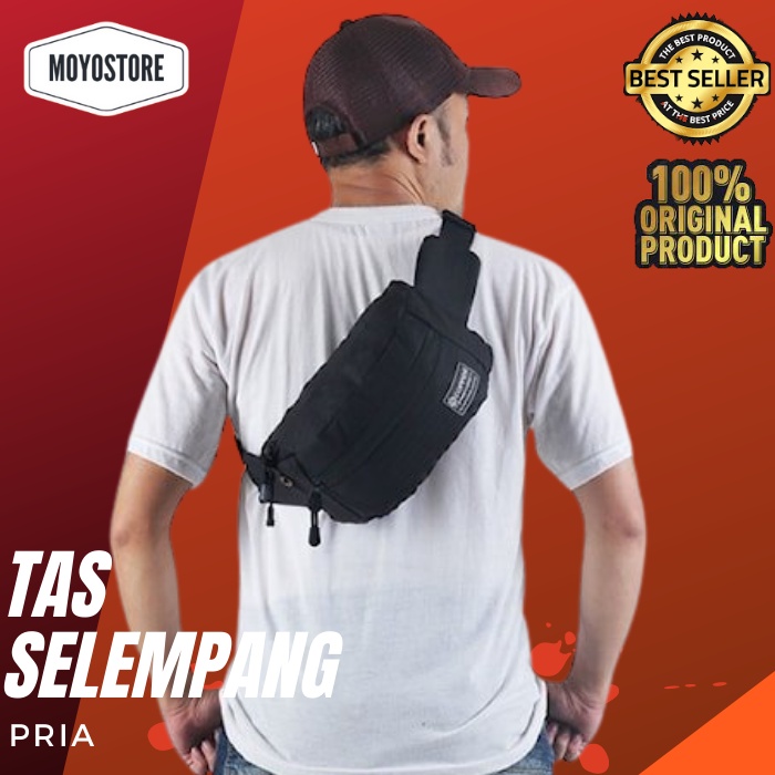 Tas Waist Bag Pria 263 - Tas Sling Bag Pria Tas Waist Bag Pria  - Tas Selempang Pria Tas Pinggang Pr