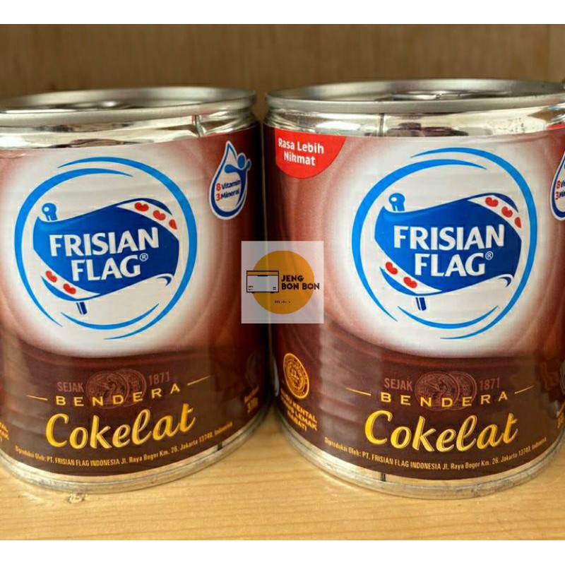 

Susu kental manis cokelat frisian flag