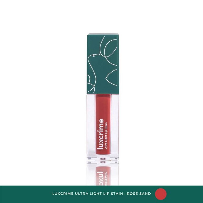 luxcrime ultra light lip stain rose sand