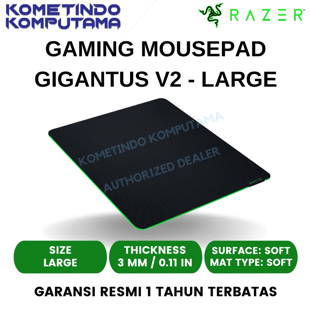 Razer Gigantus V2 - Large Gaming Mousepad / Mouse Pad 100% Original