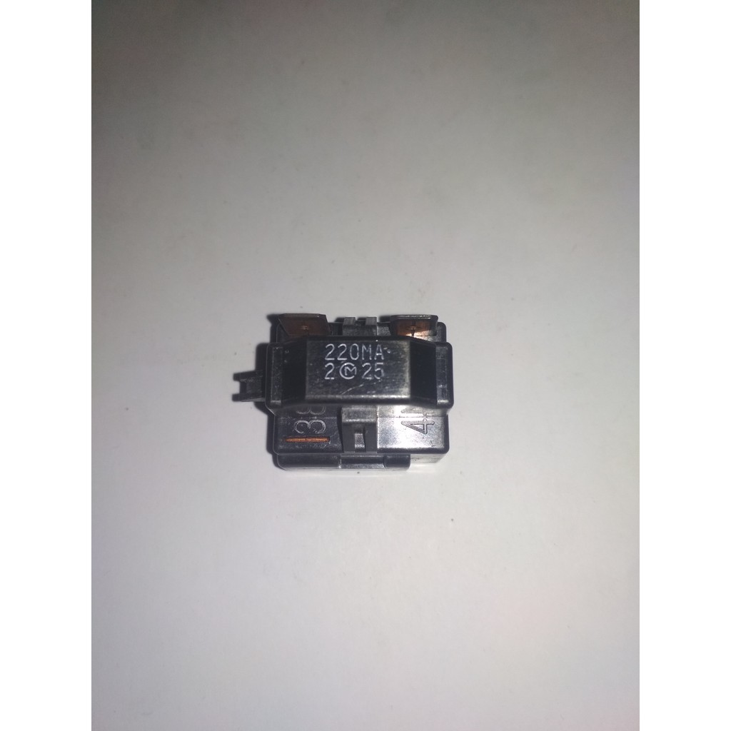 Relay PTC Kulkas Murata Original 2 Pin Kaki Kanan
