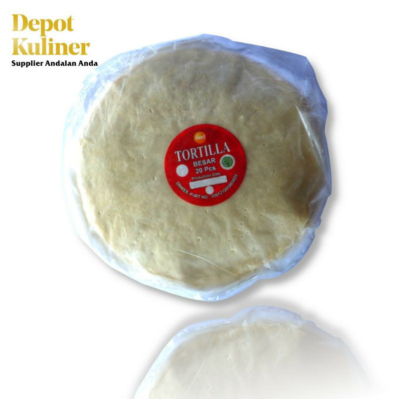 Kulit Kebab Tortilla Besar 25 CM Tamma Food