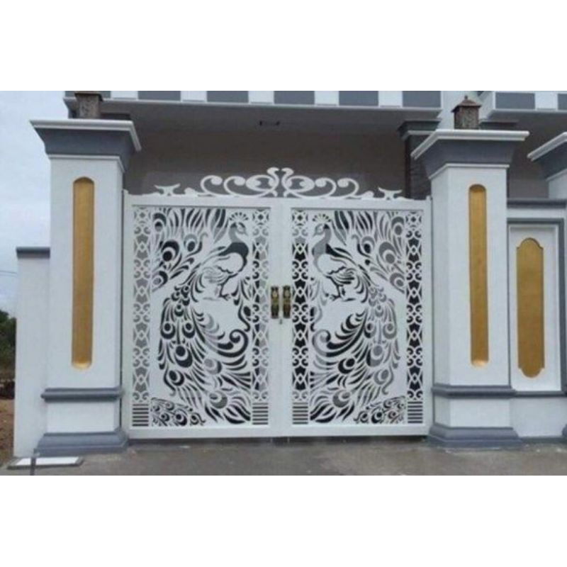 

mal motif bunga & merak
