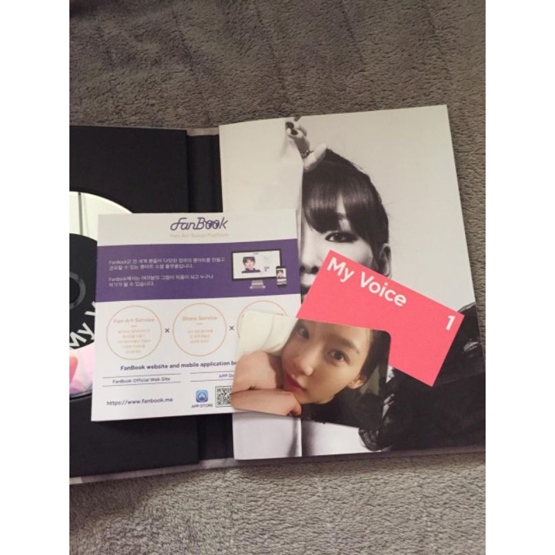 SNSD Taeyeon My Voice Album + photocard