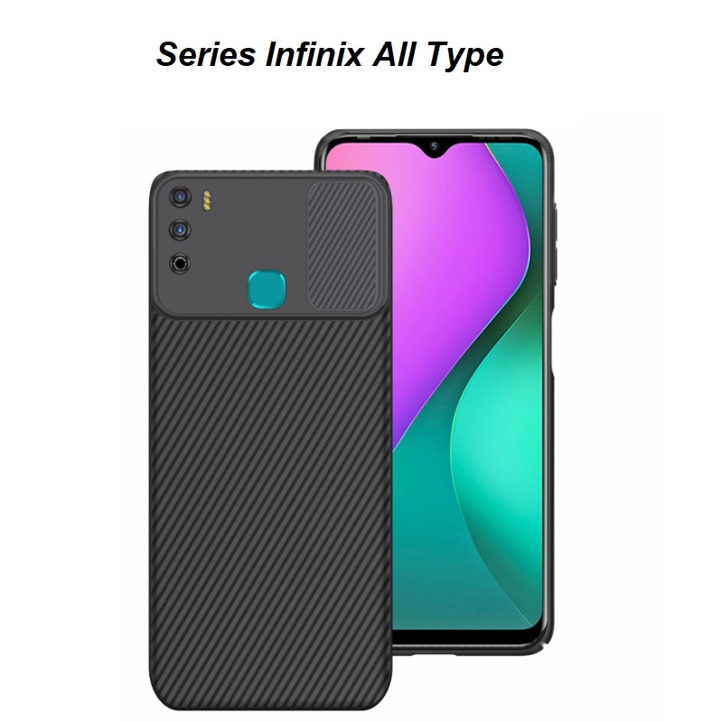 Casing Camshield Infinix Hot 10Play Hot 10S Hot 9Play Case Slide Protector Lens Camera