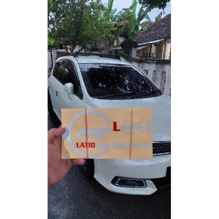 stiker nissan latio LOCI Latio Owner Club Indonesia